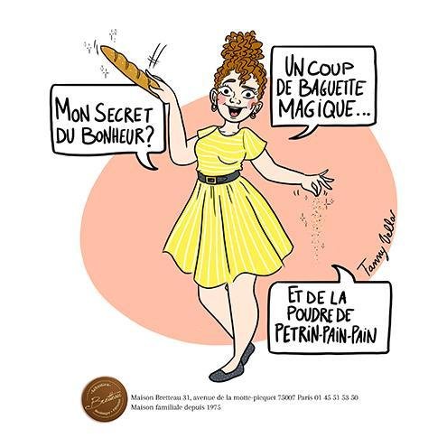 Illustration : le secret du bonheur, un coup de baguette magique