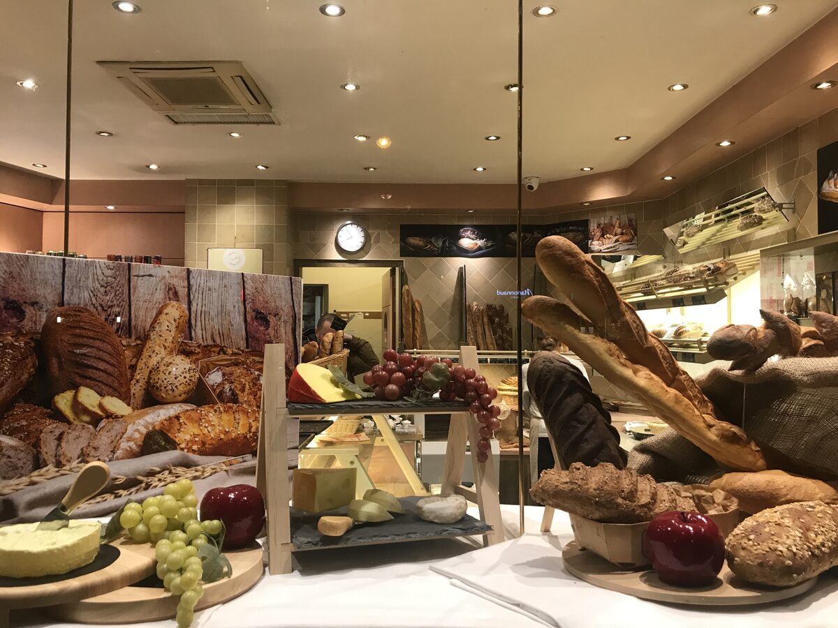 Vitrine de la boutique