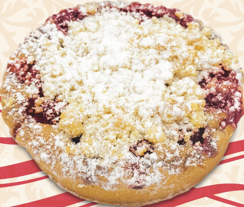 Crumble fruits rouges