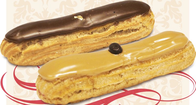 Éclair chocolat ou café