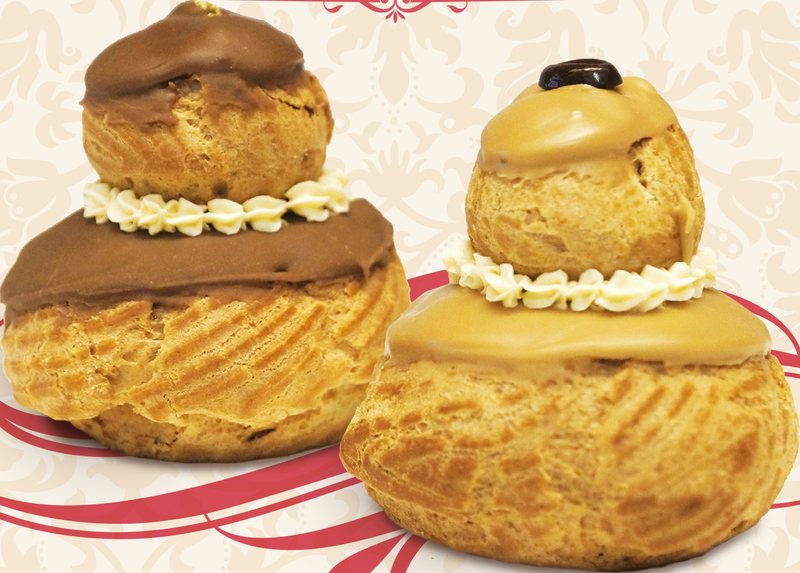 Religieuse chocolat ou café