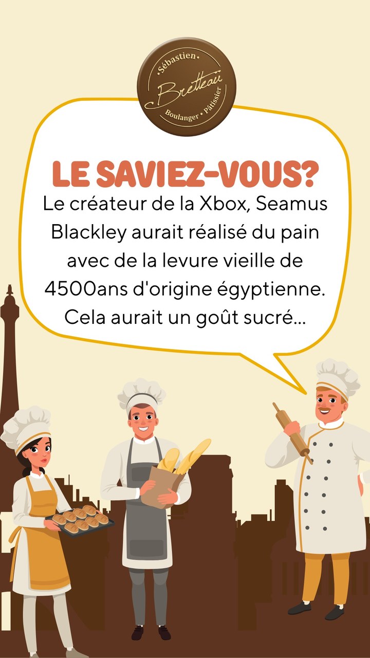 Le saviez-vous : une levure vieille de 4500 ans d'origine égyptienne